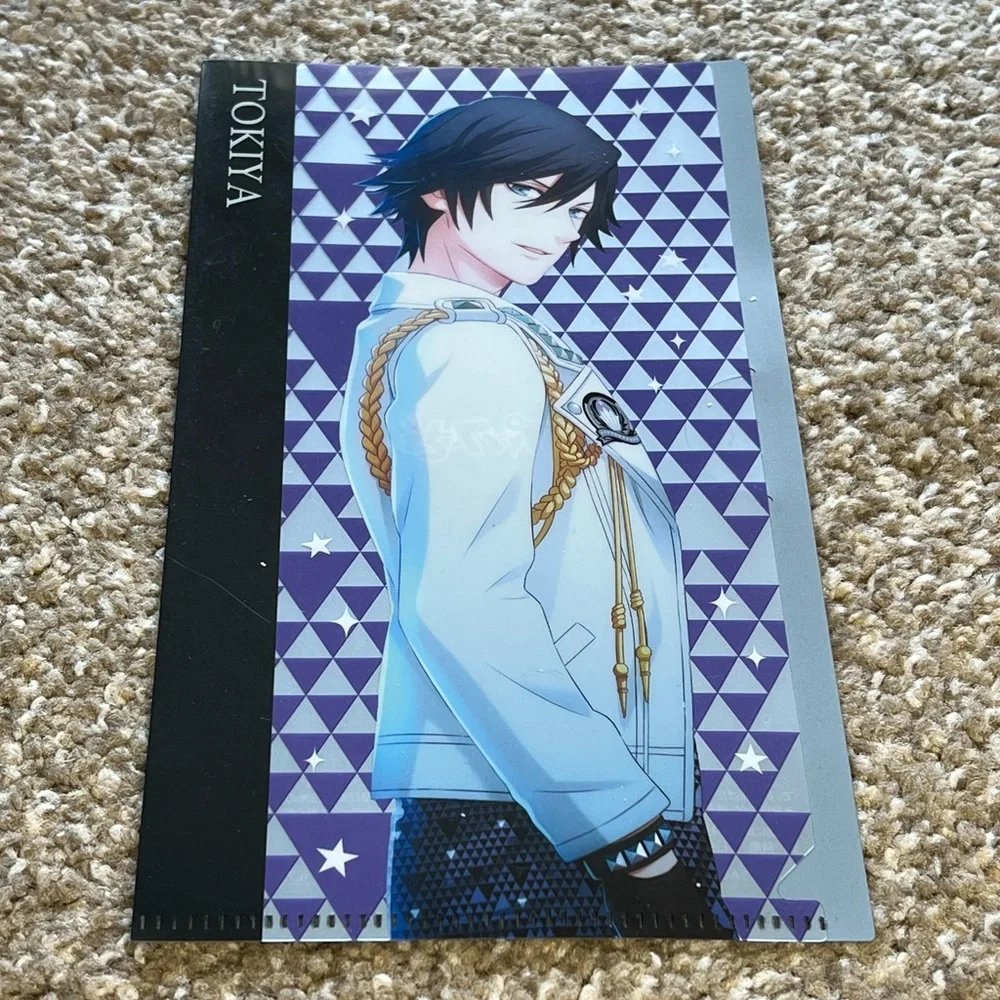 Uta no Prince Sama Tokiya Ichinose Small Clear File Folder Japan Exclusive Anime